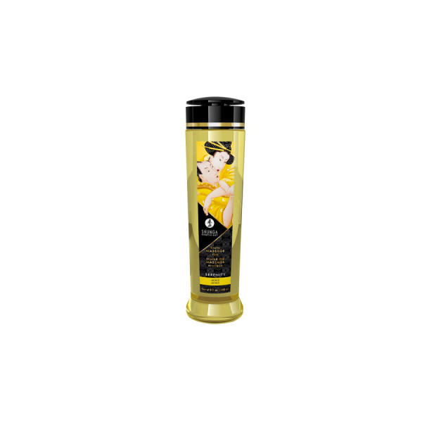 Huile de massage aphrodisiaque monoï Serenity 240ml 